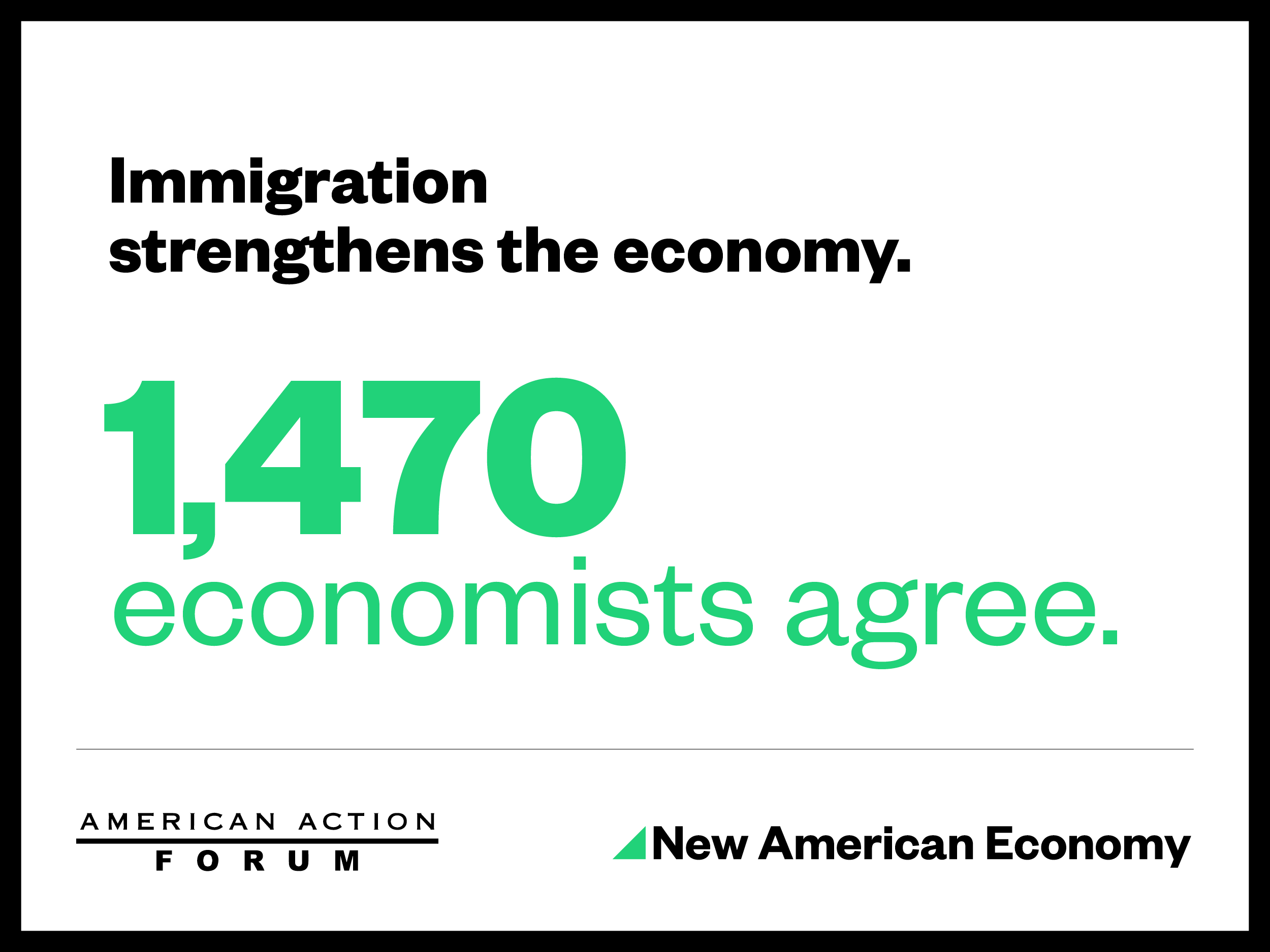 Immigration strengthens the economy